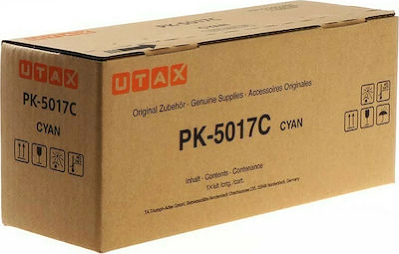 Utax PK-5017C Toner Κυανό 6000 Σελίδων (1T02TVCUT0)