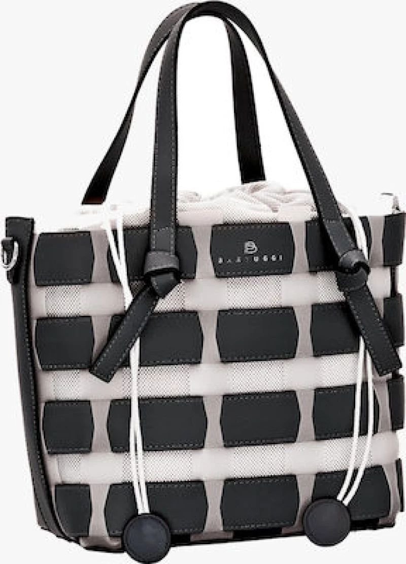 Bartuggi 718-31447 Γυναικεία Τσάντα Tote Χειρός σε Μαύρο χρώμα