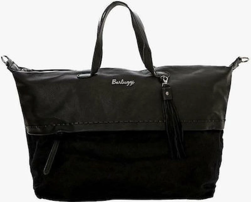 Bartuggi 370-019 Γυναικεία Τσάντα Tote Χειρός σε Μαύρο χρώμα