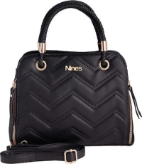 NINES ΤΣΑΝΤΑ ΧΕΙΡΟΣ 191983L9_ΜΑΥΡΟ