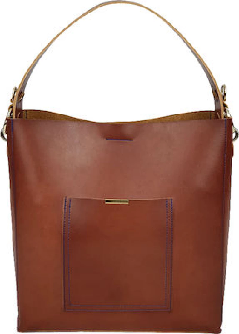Γυναικεία Τσάντα Ώμου Playbags Collection J030. Καφέ