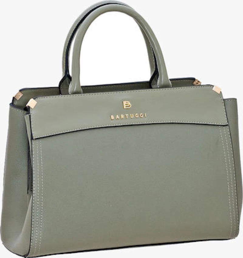 Bartuggi 718-173761 Γυναικεία Τσάντα Tote Χειρός σε Πράσινο χρώμα