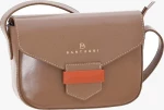 Bartuggi 718-102712 Γυναικεία Τσάντα Χιαστί σε Μπεζ χρώμα