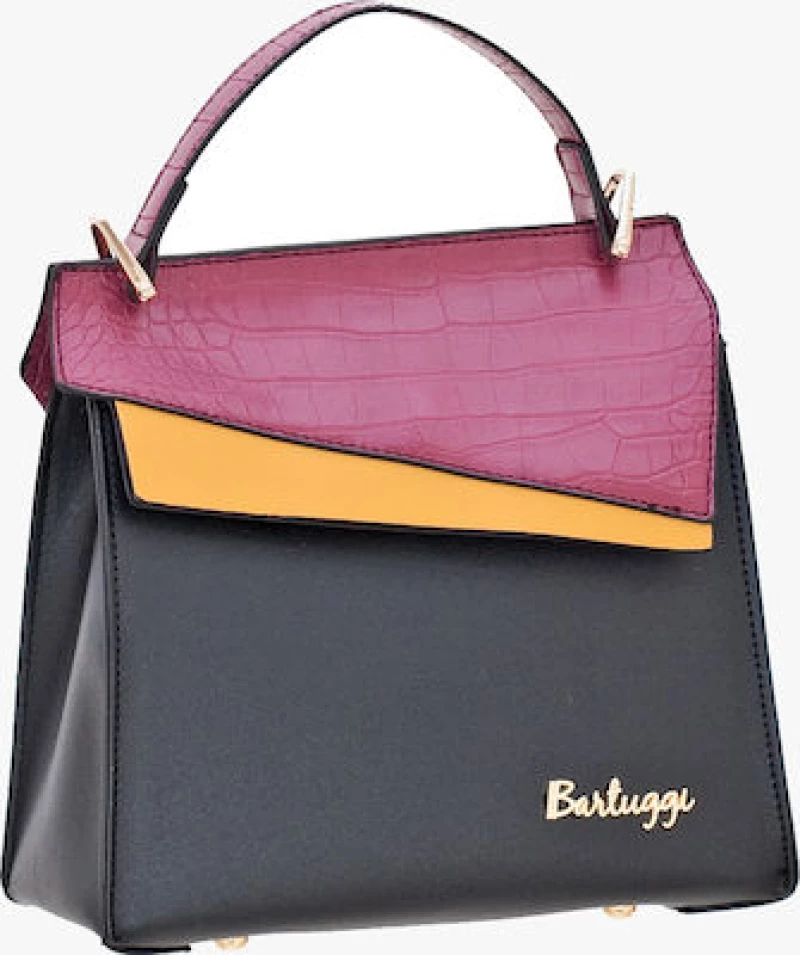 Bartuggi 718-102944 Γυναικεία Τσάντα Χειρός σε Μαύρο χρώμα