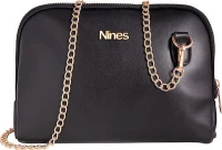 NINES ΧΙΑΣΤΙ ΤΣΑΝΤΑΚΙ ΜΕ ΑΛΥΣΙΔΑ 19028L9_ΜΑΥΡΟ