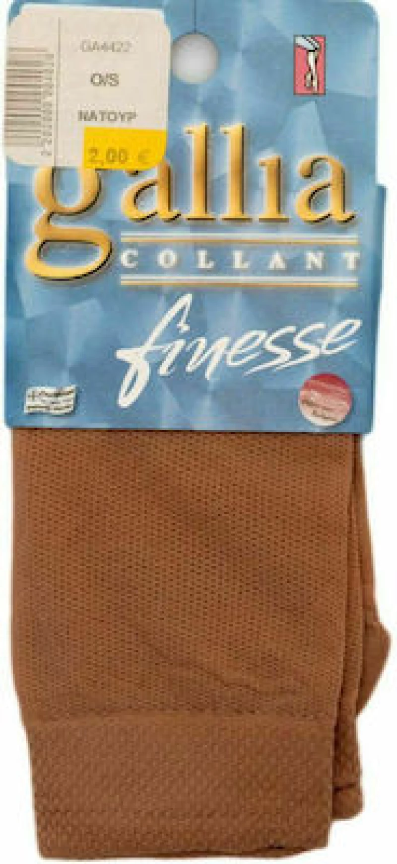 GALLIA collant, Χρώμα Μαύρο