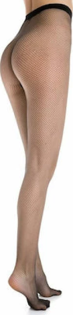Inizio Sensuale 3525 Διχτυωτό Γυναικείο Καλσόν Μαύρο
