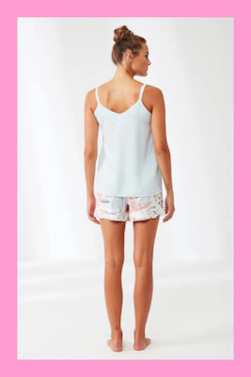 Καλοκαιρινό Babydoll Γαλάζιο 9201