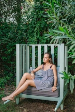 Γυναικείo Νυχτικό Pink Label - Cotton - Τιράντα