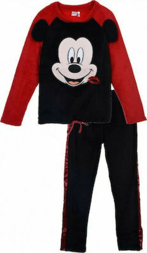 Γυναικεία Πιτζάμα Mickey, Χρώμα Κόκκινο