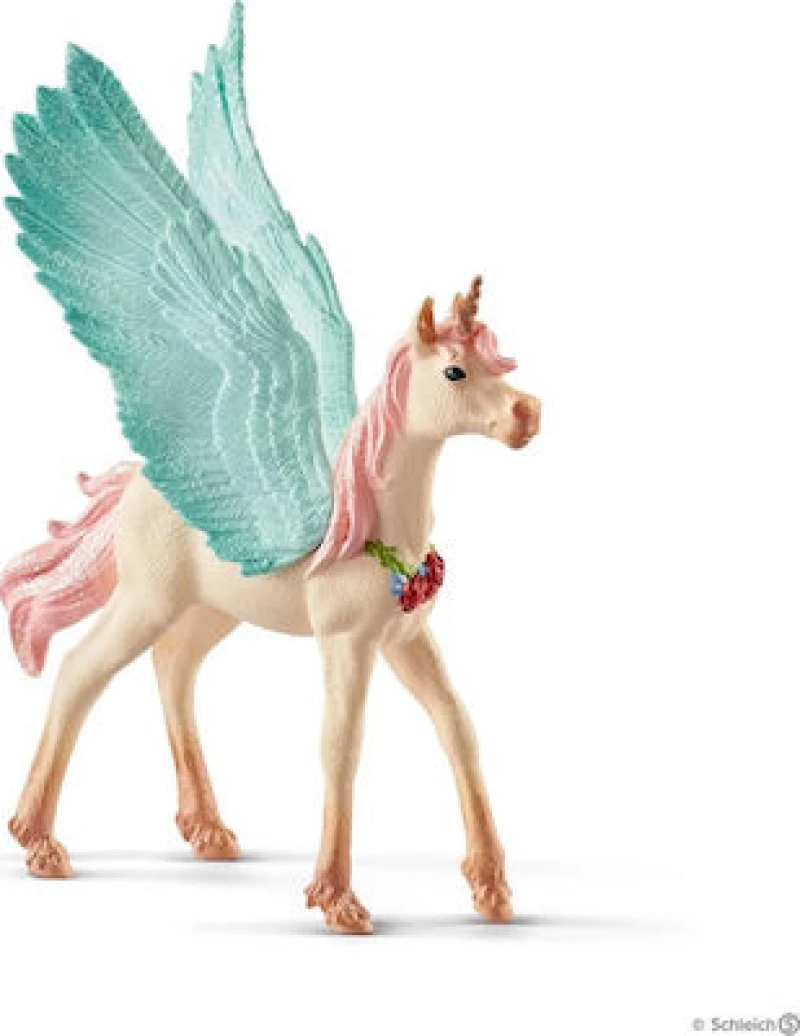Schleich-S Παιχνίδι Μινιατούρα Bayala Decorated Unicorn Pegasus Foal 70575