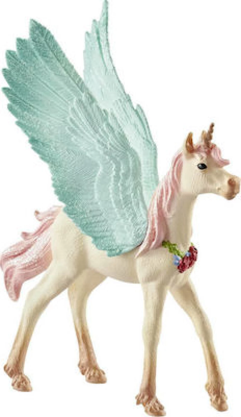 Schleich-S Παιχνίδι Μινιατούρα Bayala Decorated Unicorn Pegasus Foal 70575