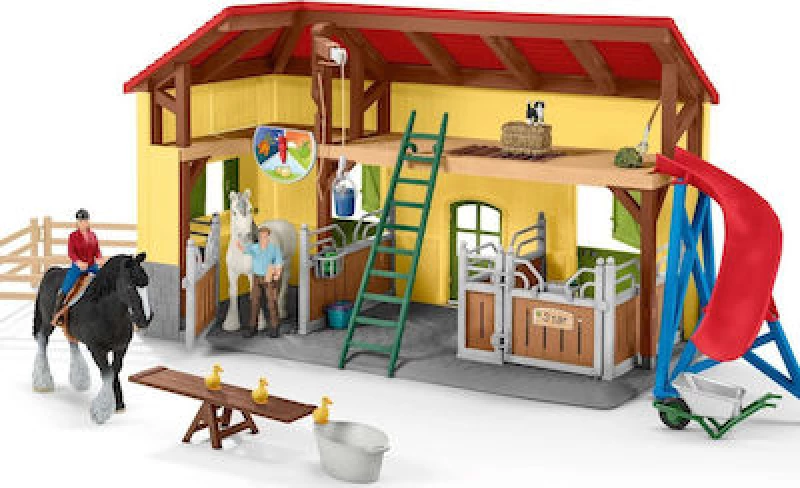 Schleich-S Παιχνίδι Μινιατούρα Σετ Horse Club Stable 42485