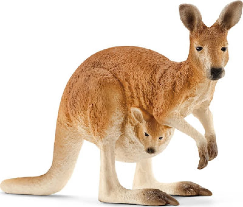 Schleich-S Παιχνίδι Μινιατούρα Wild Life Kangaroo για 3+ Ετών 14756