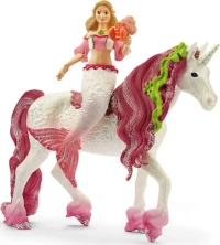 Schleich-S Παιχνίδι Μινιατούρα Bayala Mermaid Feya On Underwater Unicorn για 5-12 Ετών 70593