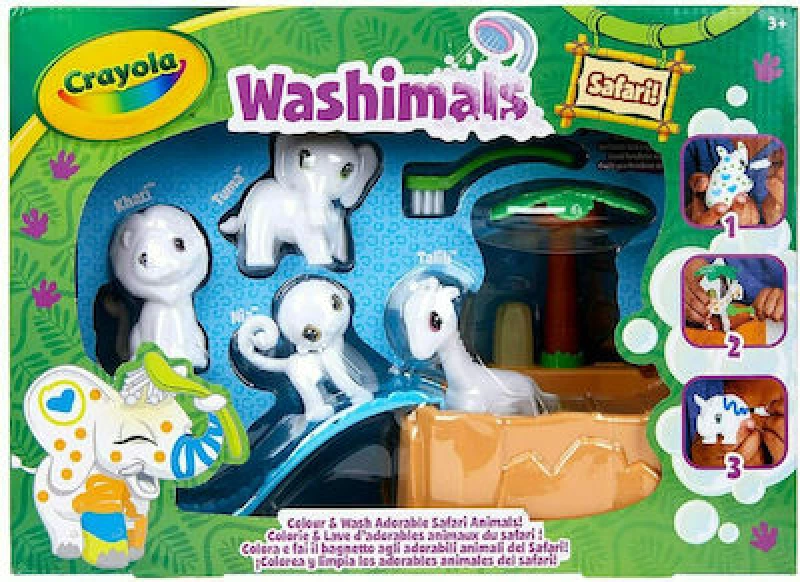 Crayola Washimals Safari Oasis Playset