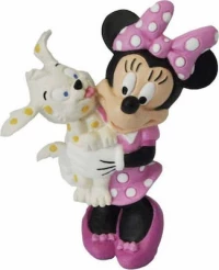 Bullyland Παιχνίδι Μινιατούρα Minnie με Κουτάβι 7εκ. BU015329