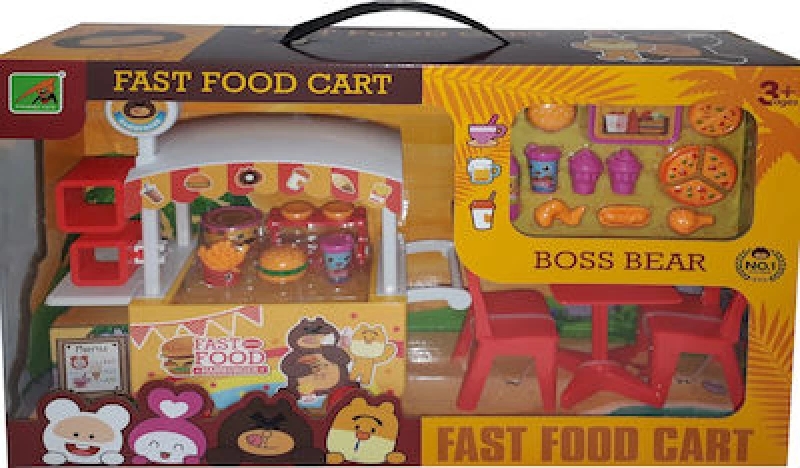 Παιχνίδι Μινιατούρα Fast Food Cart για 3+ Ετών 636013