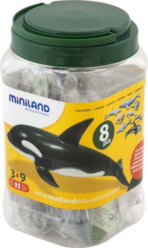 Miniland Ζωάκια της Θάλασσας 8τμχ