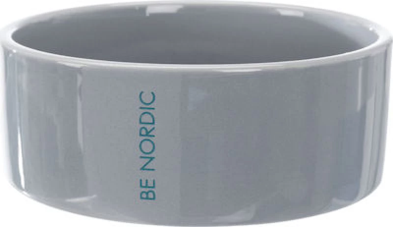 Trixie Be Nordic Κεραμικό Πιάτο Γκρι 300ml