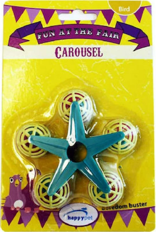 Happypet Carousel Παιχνίδι Πτηνών 9,5cm