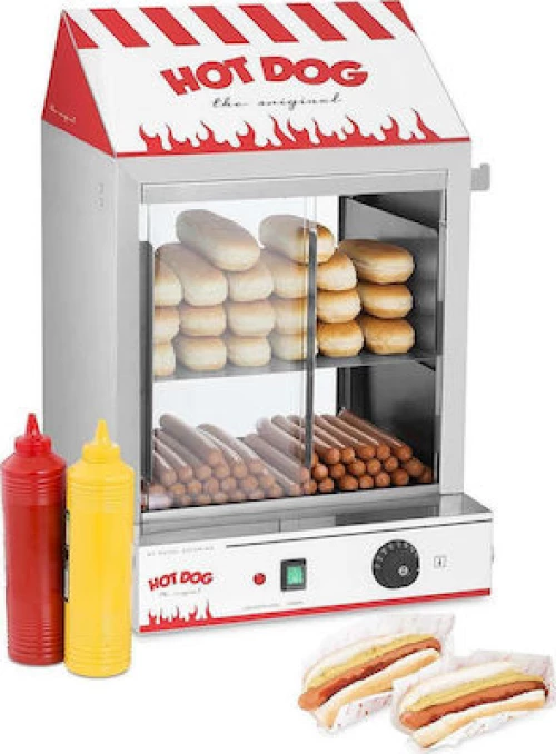 Neumarker Βραστήρας Hot Dog με Θερμαντικό Ψωμιού 2kW 69.1x44x49.5cm RCHW 2000 67-01423
