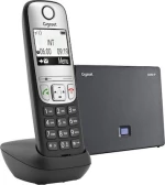 Gigaset A690IP Ασύρματο Τηλέφωνο IP 6 γραμμών Μαύρο
