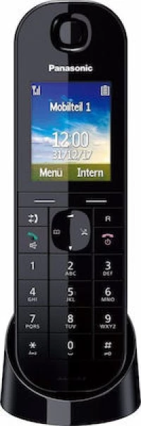 Panasonic KX-TGQ400 Ασύρματο Τηλέφωνο IP Μαύρο