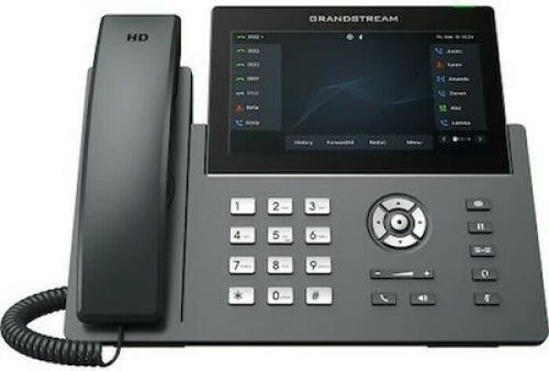 Grandstream GRP2670 Ενσύρματο Τηλέφωνο IP 6 γραμμών Μαύρο