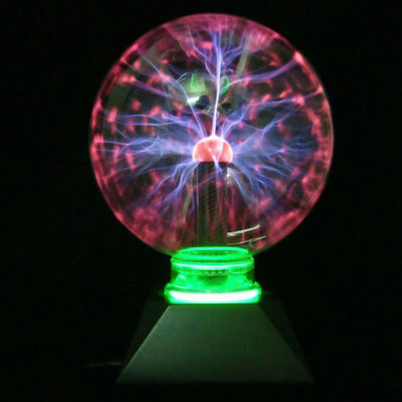 Magic Plasma Light Ball Διακοσμητικό Φωτιστικό LED Plasma Ball 19cm Πολύχρωμο