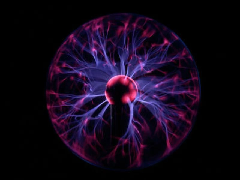 Magic Plasma Light Ball Διακοσμητικό Φωτιστικό LED Plasma Ball 19cm Πολύχρωμο