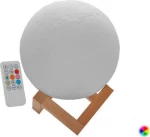 GloboStar Διακοσμητικό Φωτιστικό LED Μοοn Light 3D Πολύχρωμο 07029