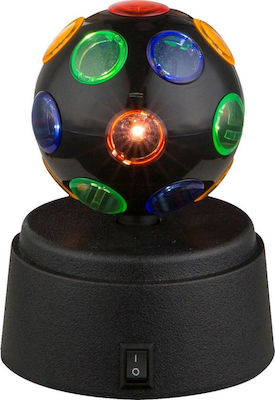 Globo Lighting Disco Διακοσμητικό Φωτιστικό LED Party Light σε Μαύρο Χρώμα 28017