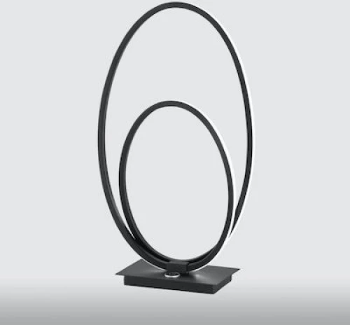 Wofi Nia Διακοσμητικό Φωτιστικό LED Επιτραπέζιο σε Μαύρο Χρώμα 8762.01.10.9000