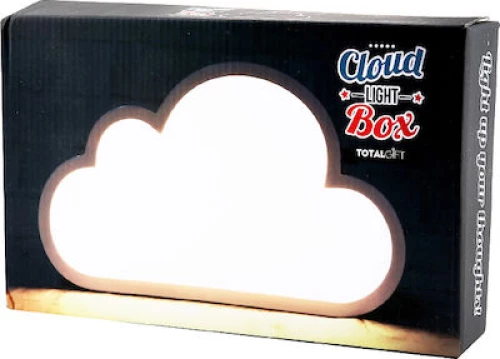 Ασπροπίνακας με Led Cloud 17x28x5cm