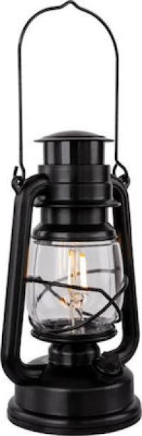 Globo Lighting Certaldo Διακοσμητικό Φωτιστικό LED Φαναράκι σε Μαύρο Χρώμα 28207