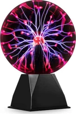 Magic Plasma Light Ball Διακοσμητικό Φωτιστικό LED Plasma Ball 25cm Πολύχρωμο