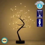 GloboStar Διακοσμητικό Φωτιστικό LED Επιτραπέζιο σε Λευκό Χρώμα 71589