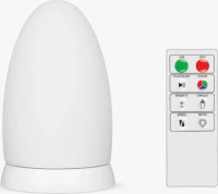 VK Lighting VK/05078/RGB Διακοσμητικό Φωτιστικό LED Επιτραπέζιο σε Λευκό Χρώμα 03045-043742