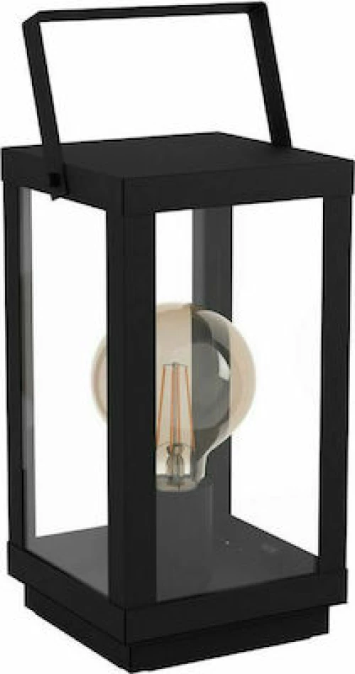 Eglo Bradford Επιτραπέζιο Διακοσμητικό Φωτιστικό με Ντουί E27 σε Μαύρο Χρώμα 43623