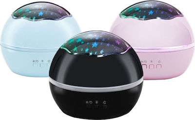 Λάμπα Προβολέας Περιστρεφόμενος Διπλός Αστεριών & Ωκεανού IGB-B47 Ροζ