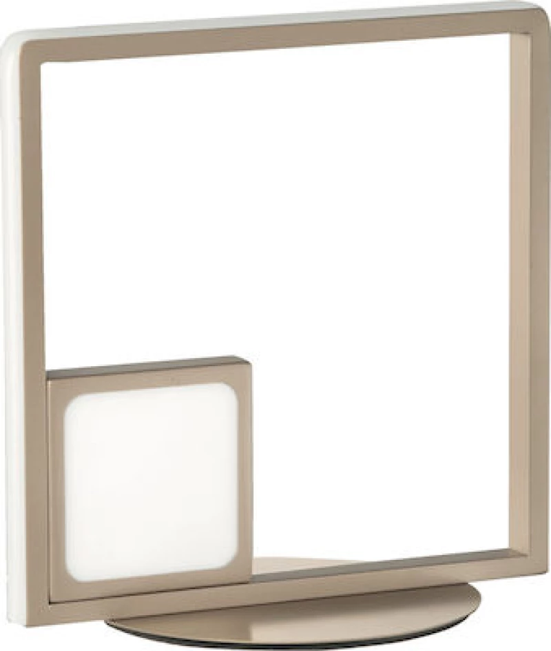 ΦΩΤΙΣΤΙΚΟ ΕΠΙΤΡΑΠΕΖΙΟ DOWEL ΧΡΥΣΟ ΜΑΤ LED 20W+5W 3000K 26X26,5cm N. LT.DOWEL/ORO