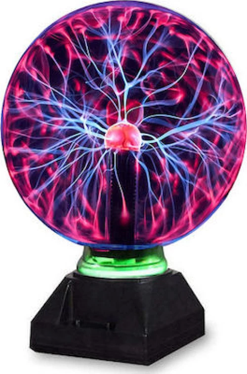 Magic Plasma Light Ball Διακοσμητικό Φωτιστικό LED Plasma Ball 21cm Πολύχρωμο