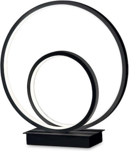 Ideal Lux Διακοσμητικό Φωτιστικό LED Επιτραπέζιο σε Μαύρο Χρώμα 269481