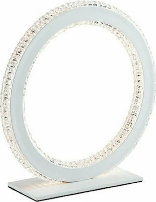 Fan Europe Bryant-LC Διακοσμητικό Φωτιστικό LED Επιτραπέζιο σε Λευκό Χρώμα