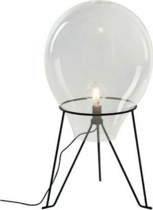 Fan Europe Azuma-L38 Επιτραπέζιο Διακοσμητικό Φωτιστικό με Ντουί E27 E27 σε Μαύρο Χρώμα