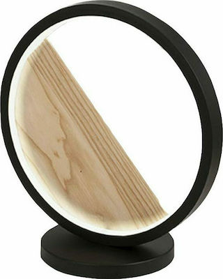 Fabas Luce Pierre Διακοσμητικό Φωτιστικό LED Επιτραπέζιο σε Μαύρο Χρώμα 3695-30-101