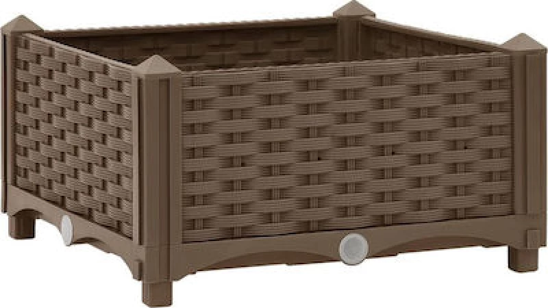 vidaXL 316511 Ζαρντινιέρα σε χρώμα Καφέ 40x23cm