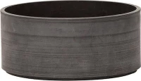 ArtPlast Γλάστρα Tamburine Ανθρακί 22x8.5cm