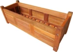 vidaXL Ζαρντινιέρα Ξύλινη 76x27,6x25cm 41771